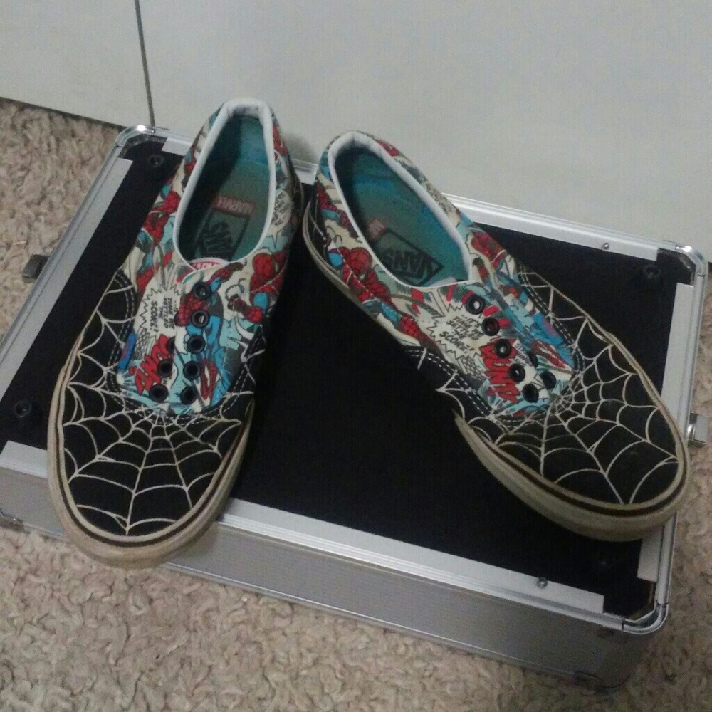 Spider man comic vans